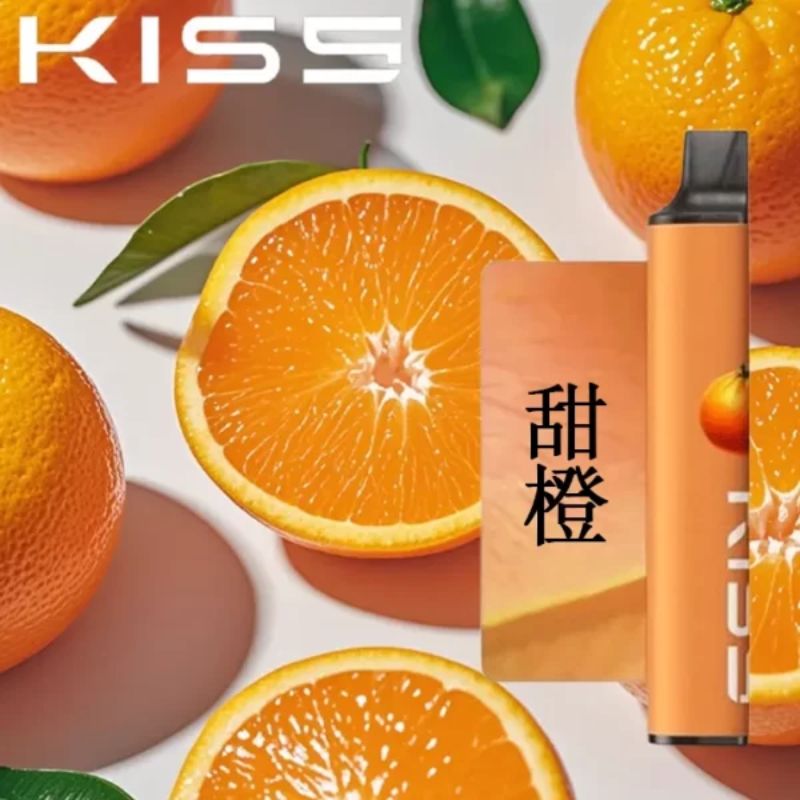 甜橙 Kiss6500口一次性拋棄式電子